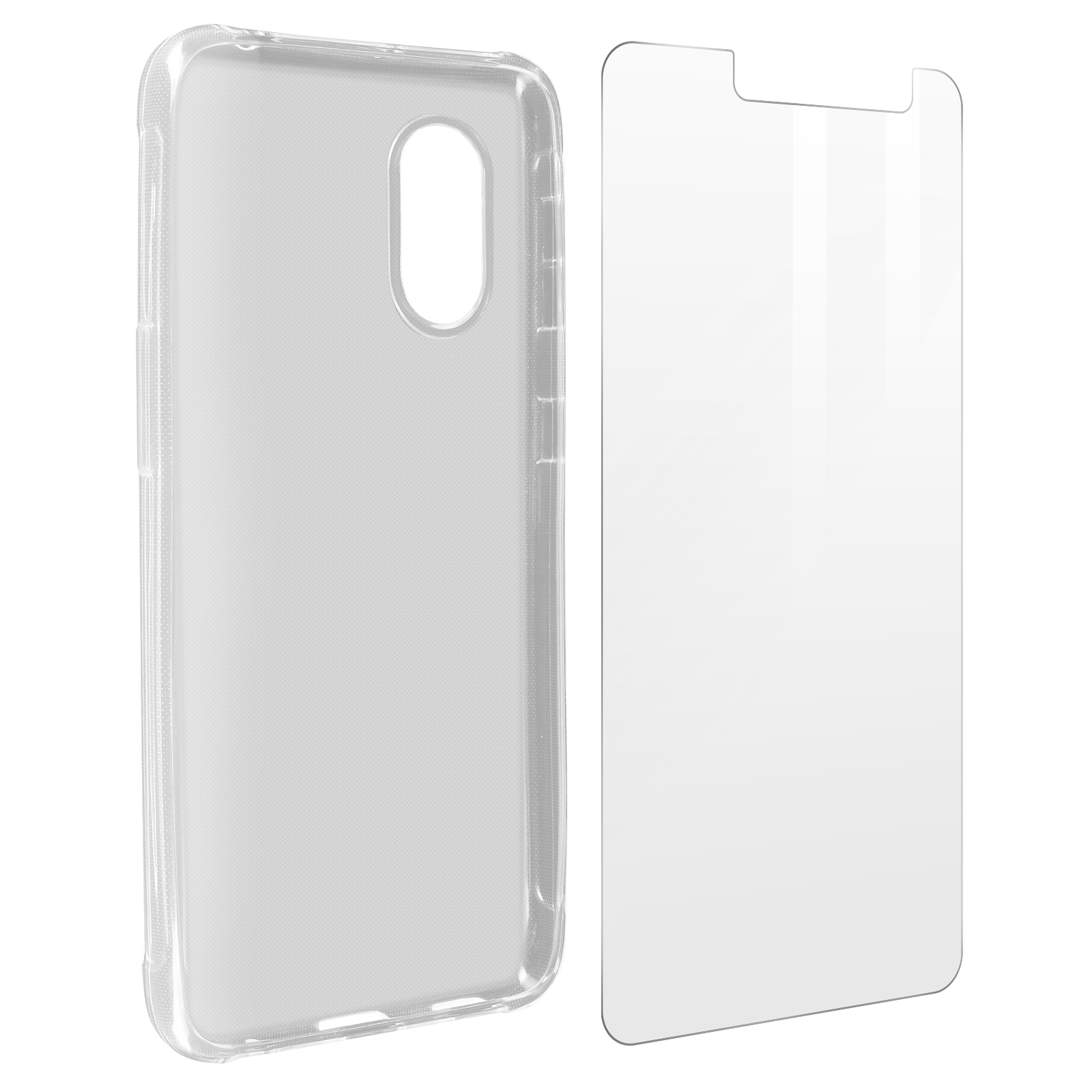 AVIZAR Backcover, Xcover Series, Transparent Galaxy 5, Samsung, Set