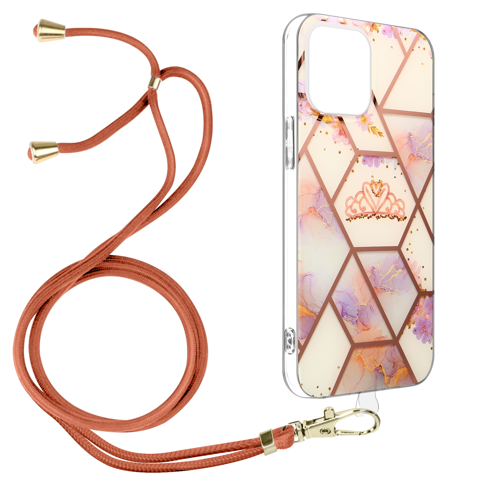 AVIZAR Marnek iPhone Mini, Apple, Rosegold Backcover, Series, 13