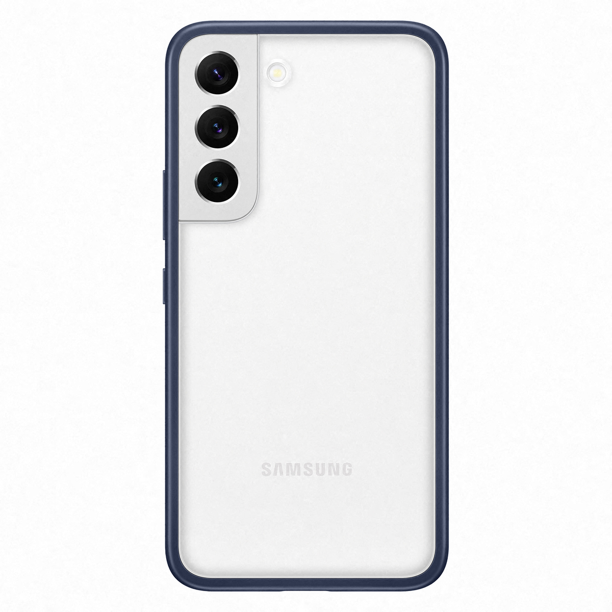 Backcover, Dunkelblau Galaxy Series, Samsung, S22, Frame SAMSUNG Cover