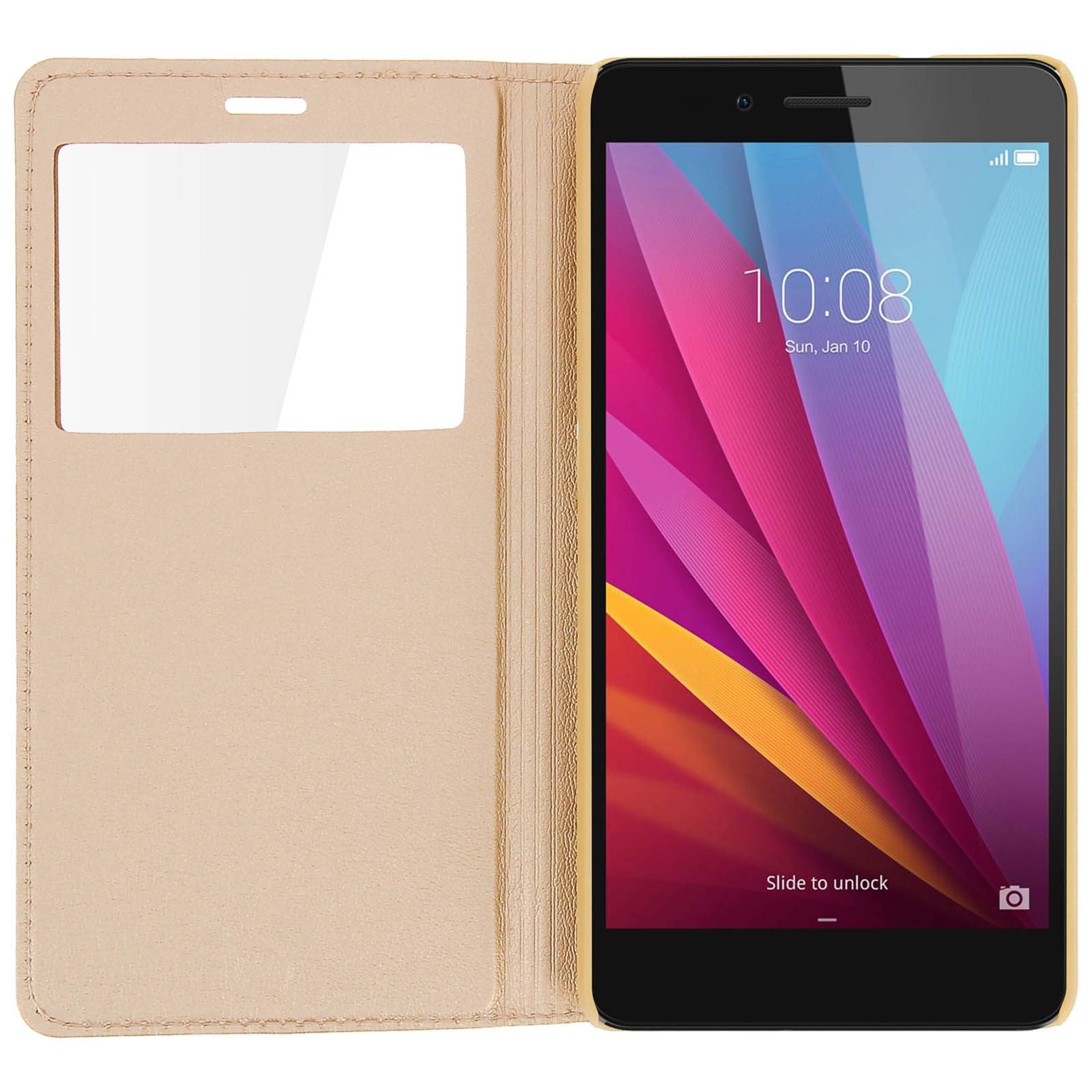 Honor View Cover Gold 5X, CLAPPIO Honor, Bookcover, Series,