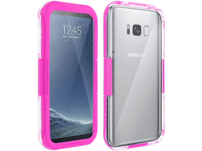 AVIZAR Walter Series, Samsung, Galaxy S8, Backcover, Rosa