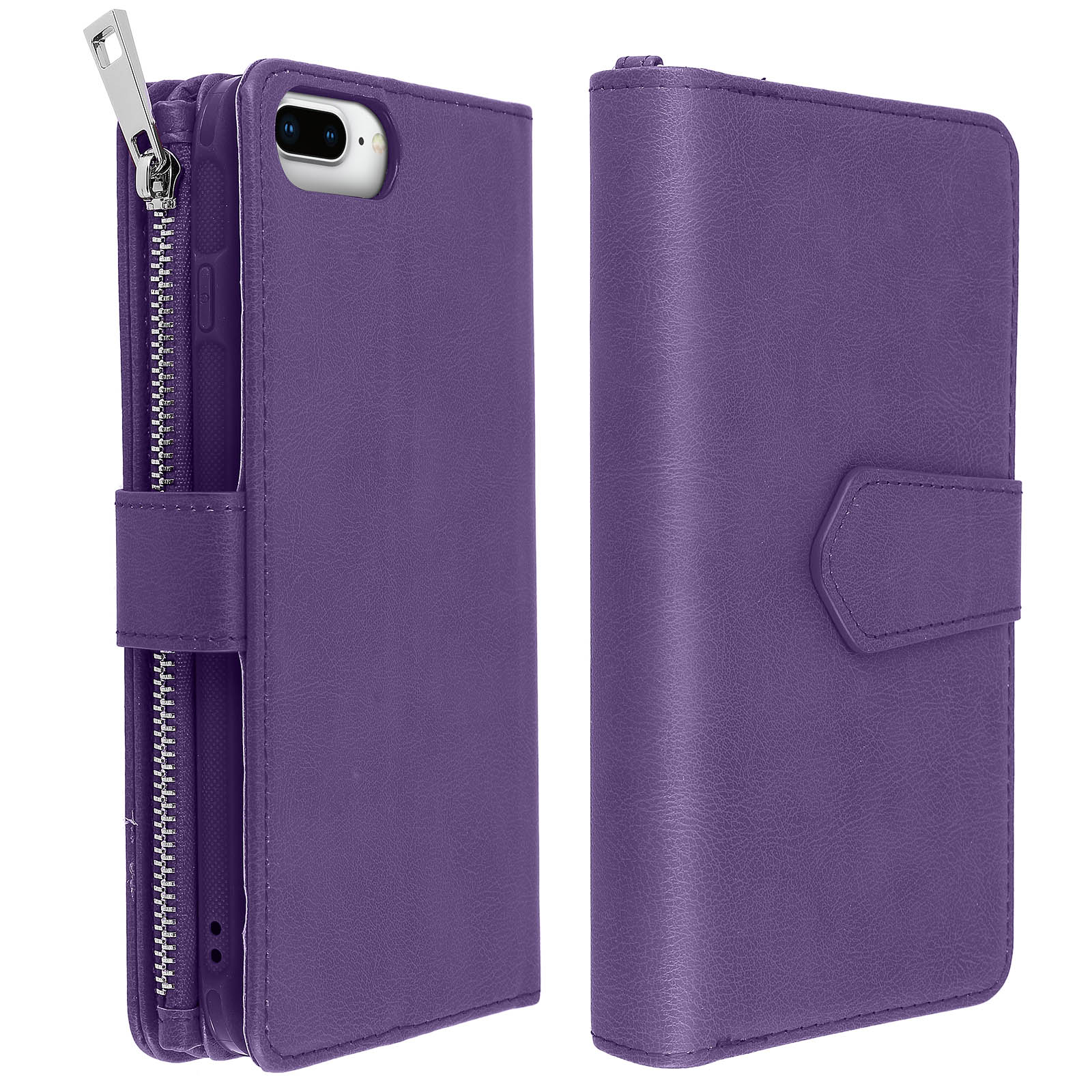 8 Bookcover, iPhone Violett Series, Kartera Plus, AVIZAR Apple,