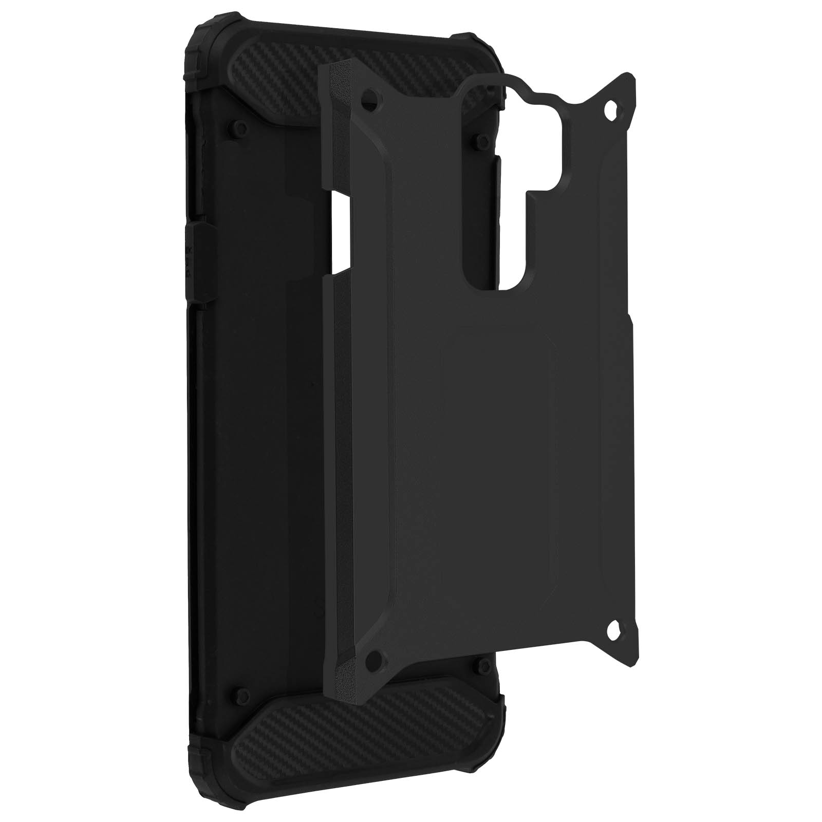 Backcover, Series, Galaxy Samsung, Schwarz S9 Defender AVIZAR Plus,