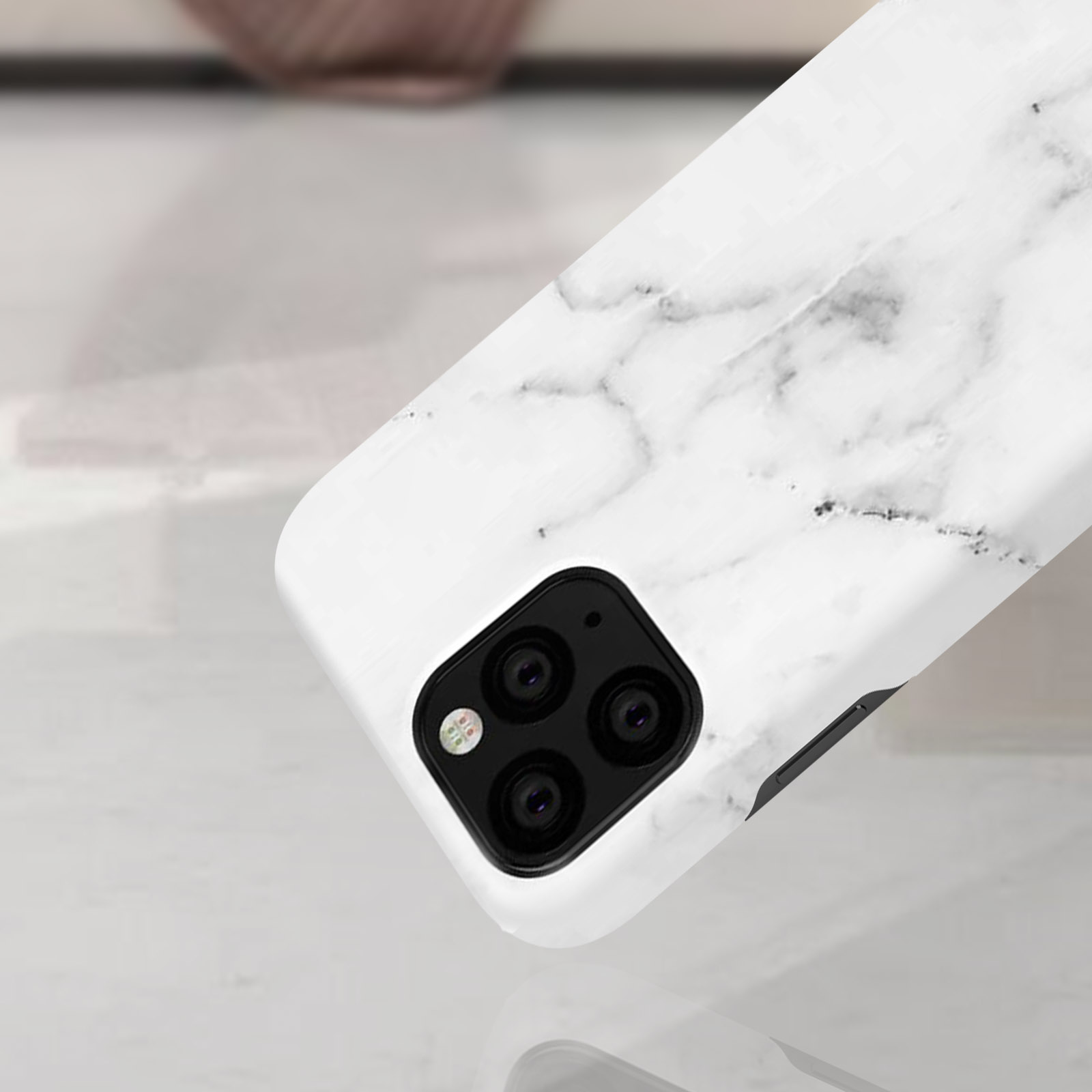 IDEAL OF Apple iPhone Backcover, iPhone Apple, 11 Apple Max, SWEDEN Pro IDFC-I1965-22, Marble XS White Max