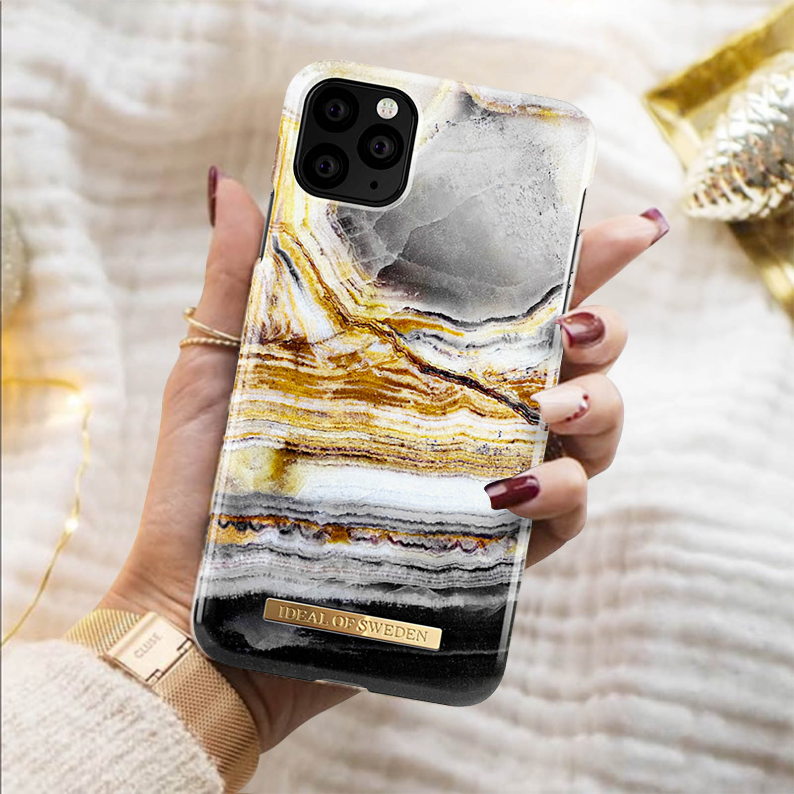 iPhone Marble SWEDEN OF 11 Apple, iPhone XS, Space Backcover, Outer iPhone X, Pro, IDEAL IDFCAW18-I1958-99,