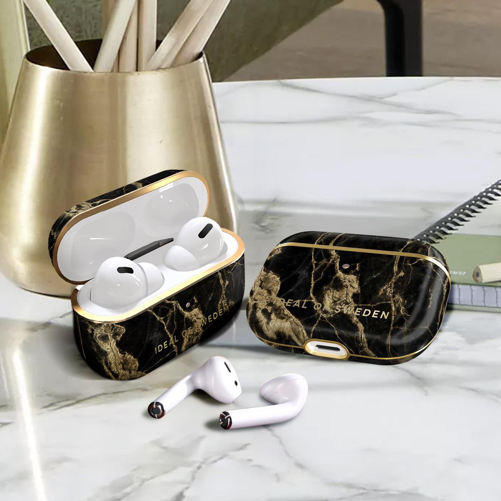 Smoke Marble AirPod Full SWEDEN Cover IDFAPC-PRO-191 Apple passend Golden für: IDEAL OF Case