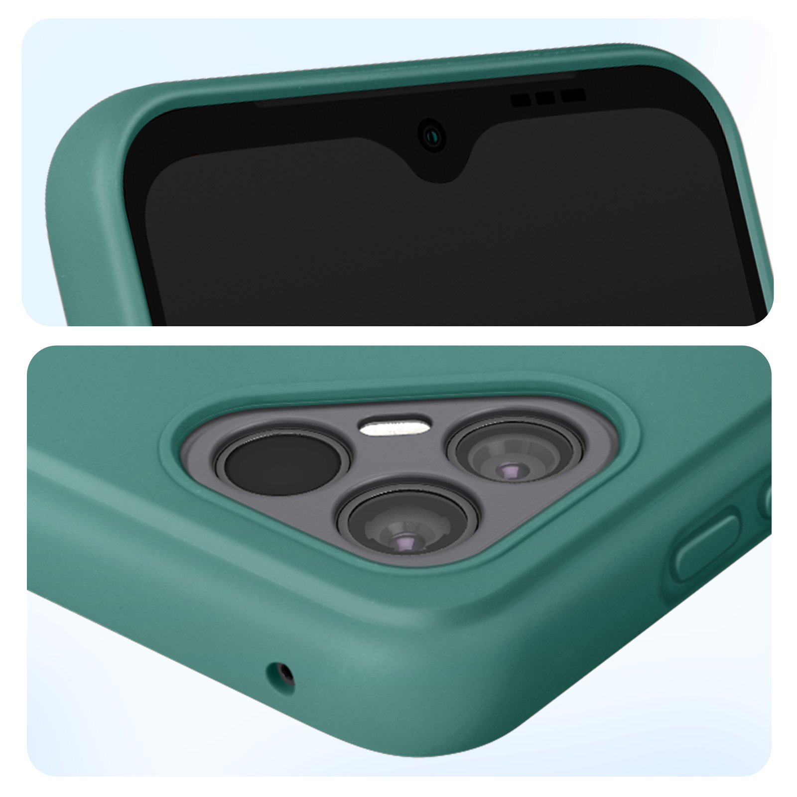 FAIRPHONE Protective Soft Green Fairphone, Fairphone Case, 4, Bumper
