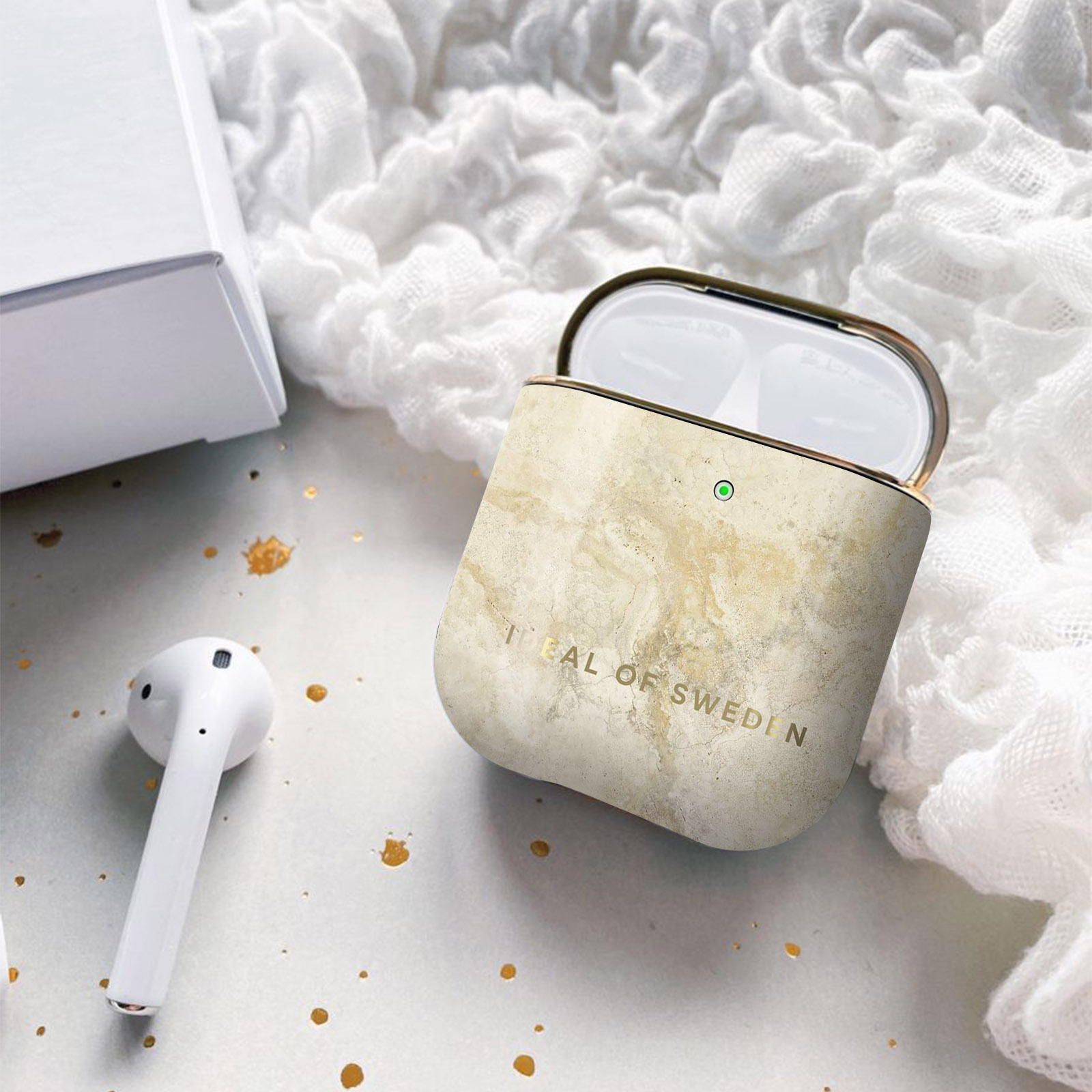 IDEAL OF SWEDEN IDFAPC-195 AirPod Case Cover für: Full Marble Apple passend Sandstorm