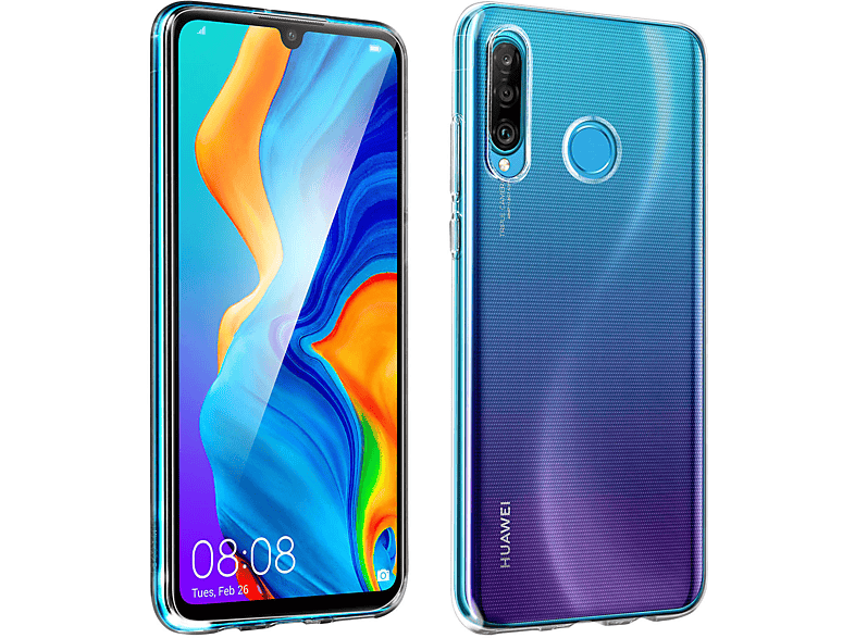 Mungoo Cover In TPU Trasparente Per Huawei P30 Lite – Morbida E Leggera Con Panno Puliscischermo Incluso - 4