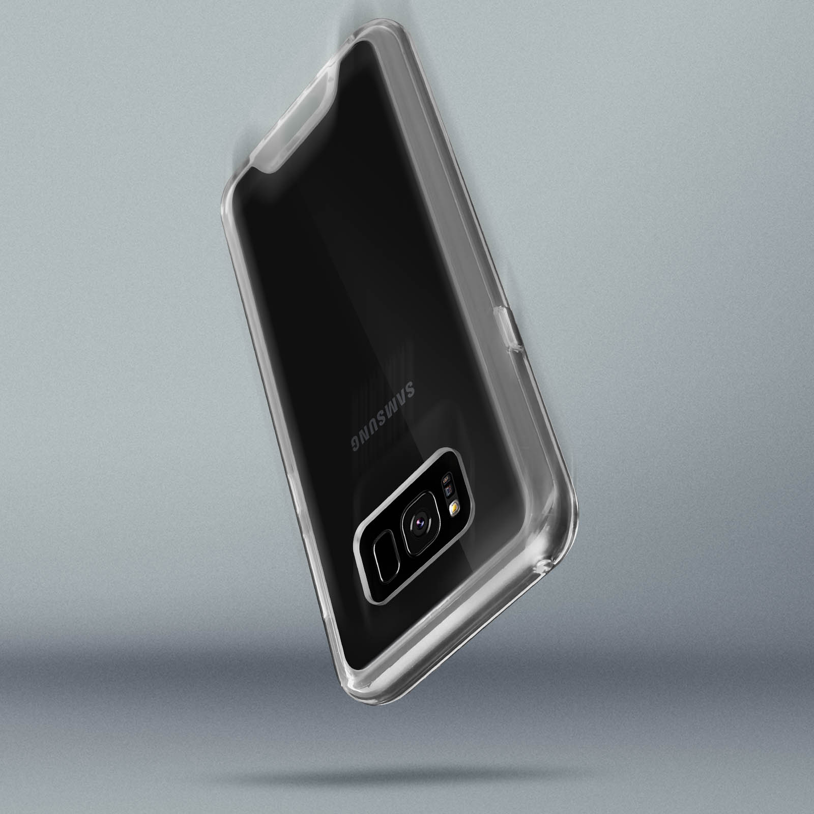 AVIZAR Bazik Series, Plus, Samsung, Backcover, Galaxy S8 Transparent