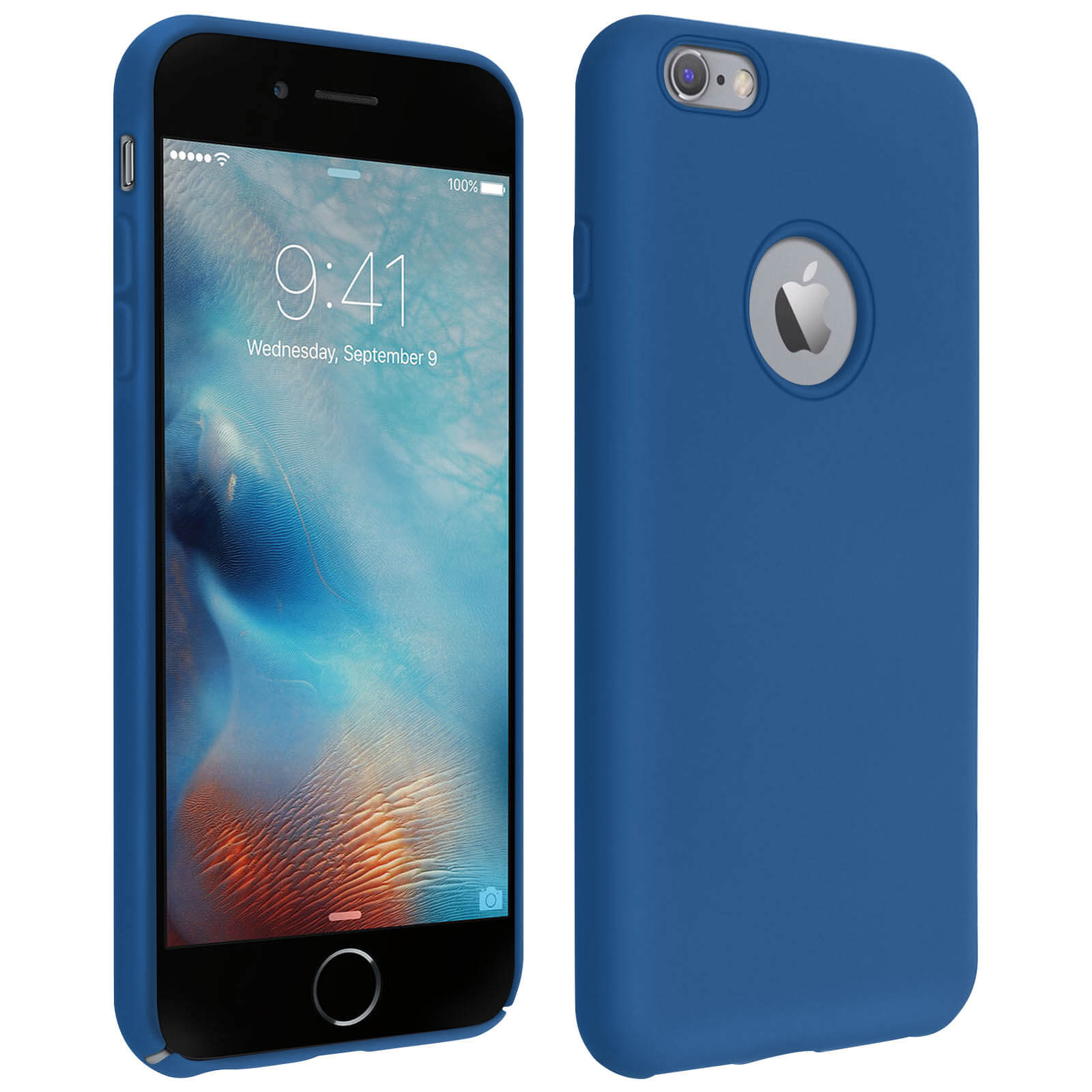 AVIZAR Fast Series, Apple, 6S Backcover, Plus, iPhone Blau