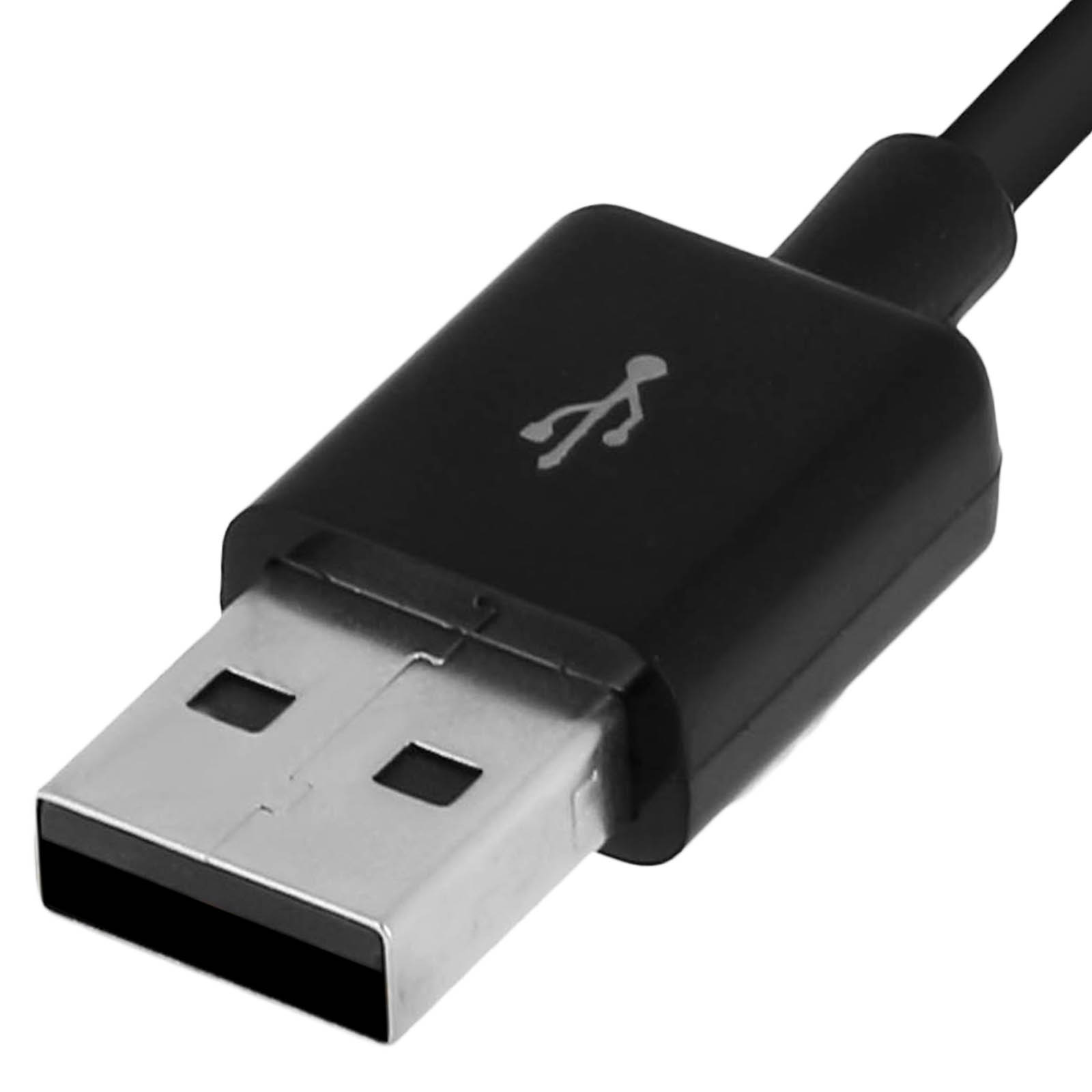 Gros plan sur un connecteur USB.