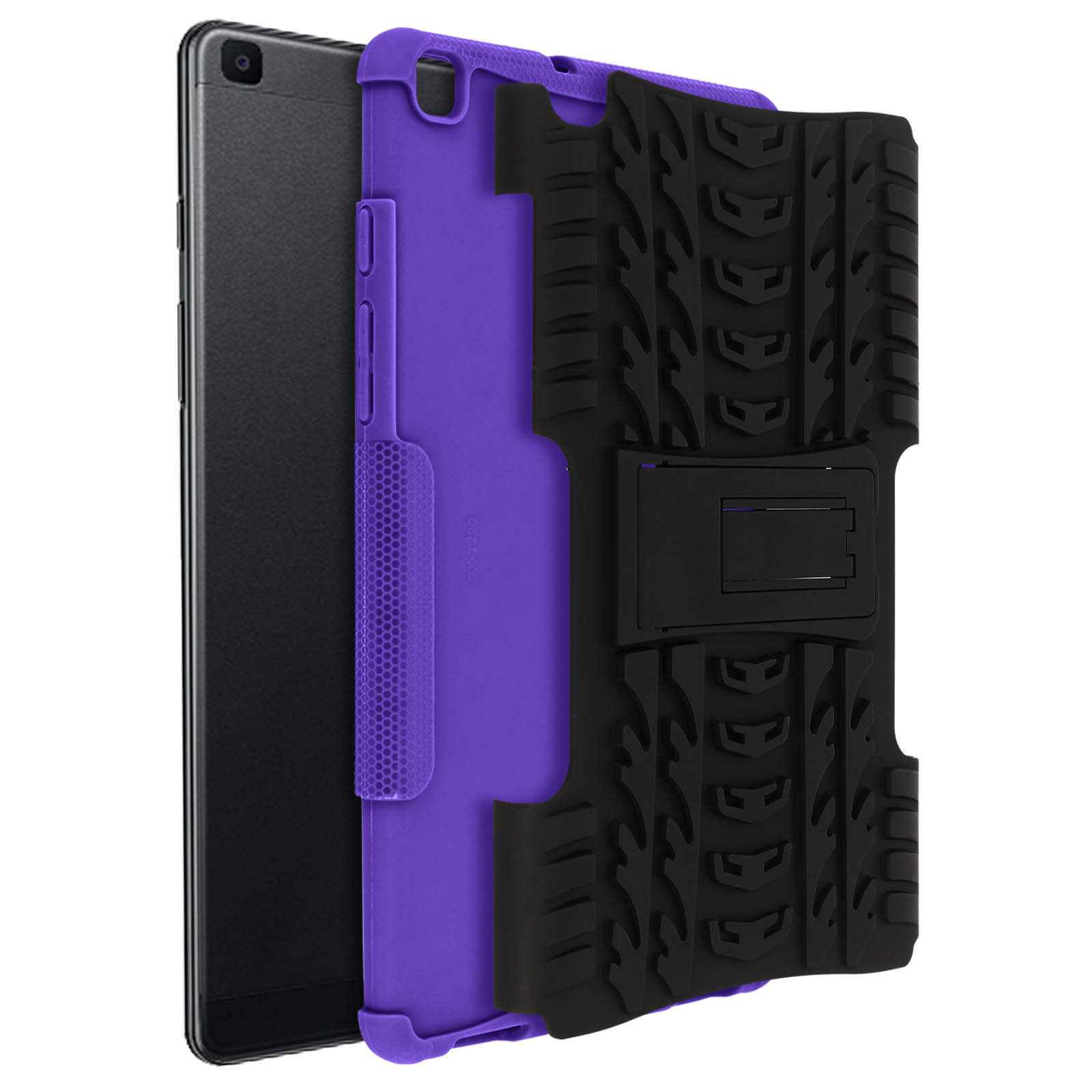AVIZAR Quadro Series Backcover Polycarbonat, Samsung Schutzhüllen Violett für