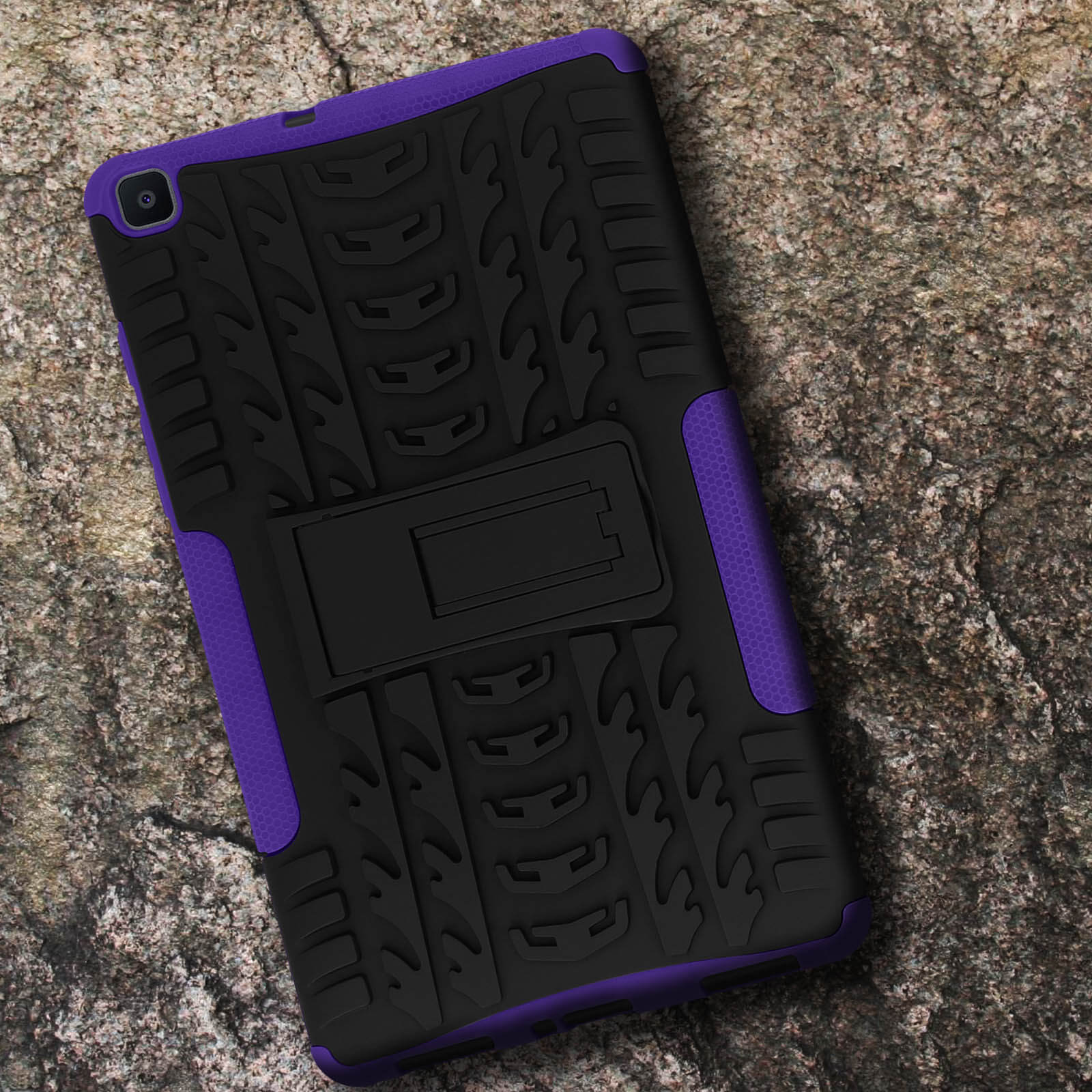 AVIZAR Quadro Samsung Violett Series Schutzhüllen Polycarbonat, Backcover für