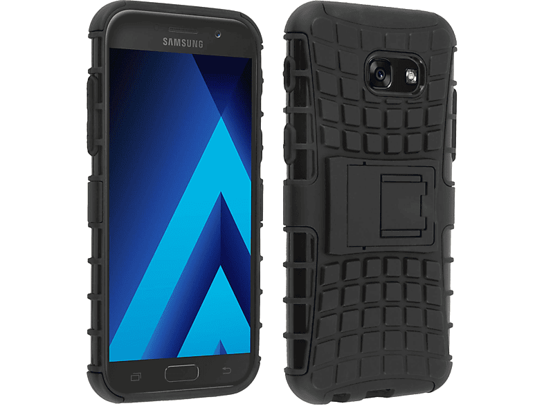 AVIZAR Quadro Series, Samsung, 2017, Schwarz Galaxy A5 Backcover