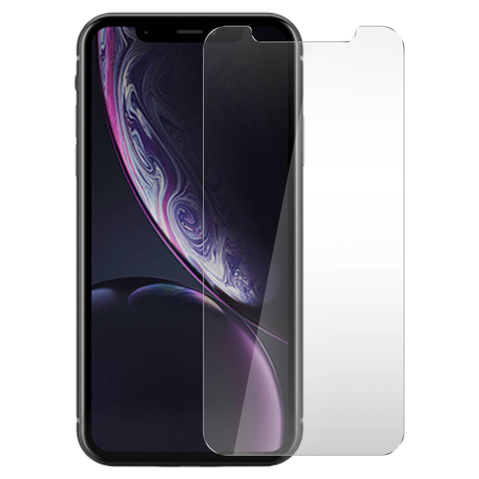 AVIZAR Gehärtetes Glas Schutzfolie mit 11) Härtegrad iPhone 9H Glas-Folien(für Apple