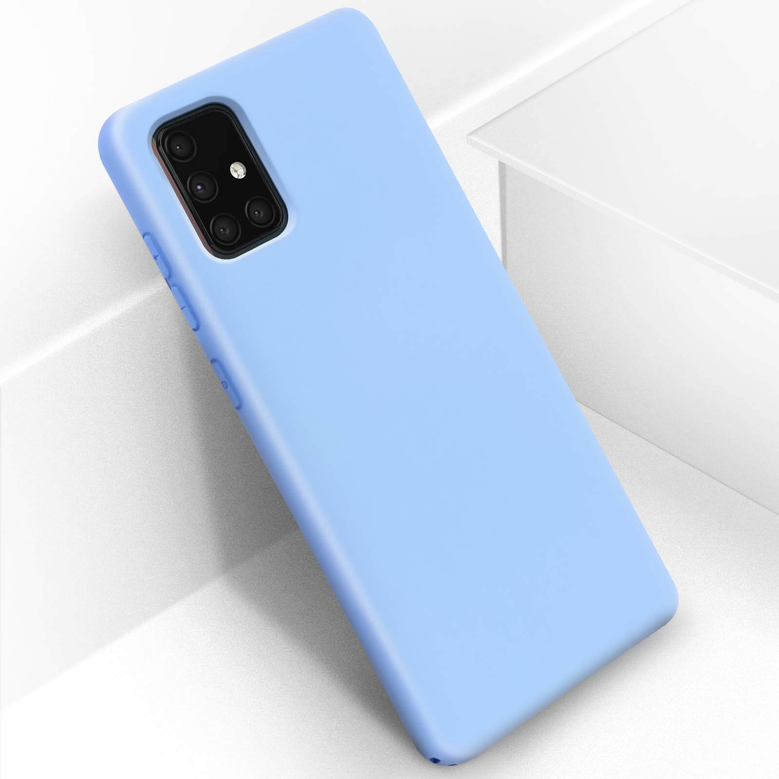 Blau Galaxy A71, Fast Backcover, Series, AVIZAR Samsung,