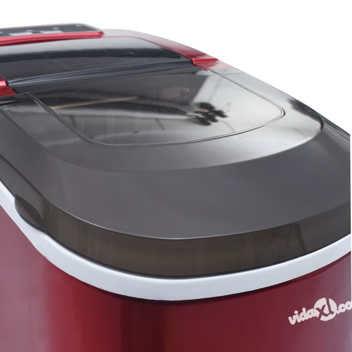 VIDAXL 51100 Eiswürfelmaschine (112 Watt, Rot)