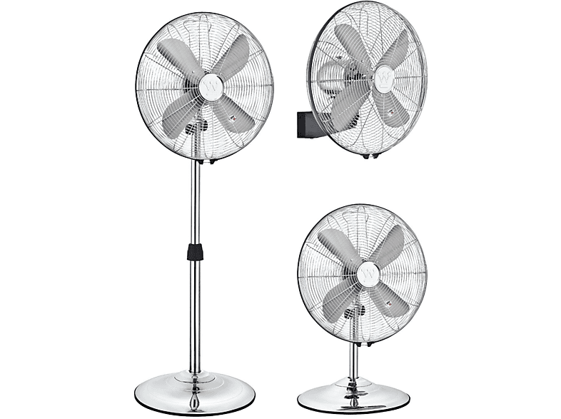 Silver Grau Standventilator Stream / Watt) WESTINGHOUSE (47 Silber