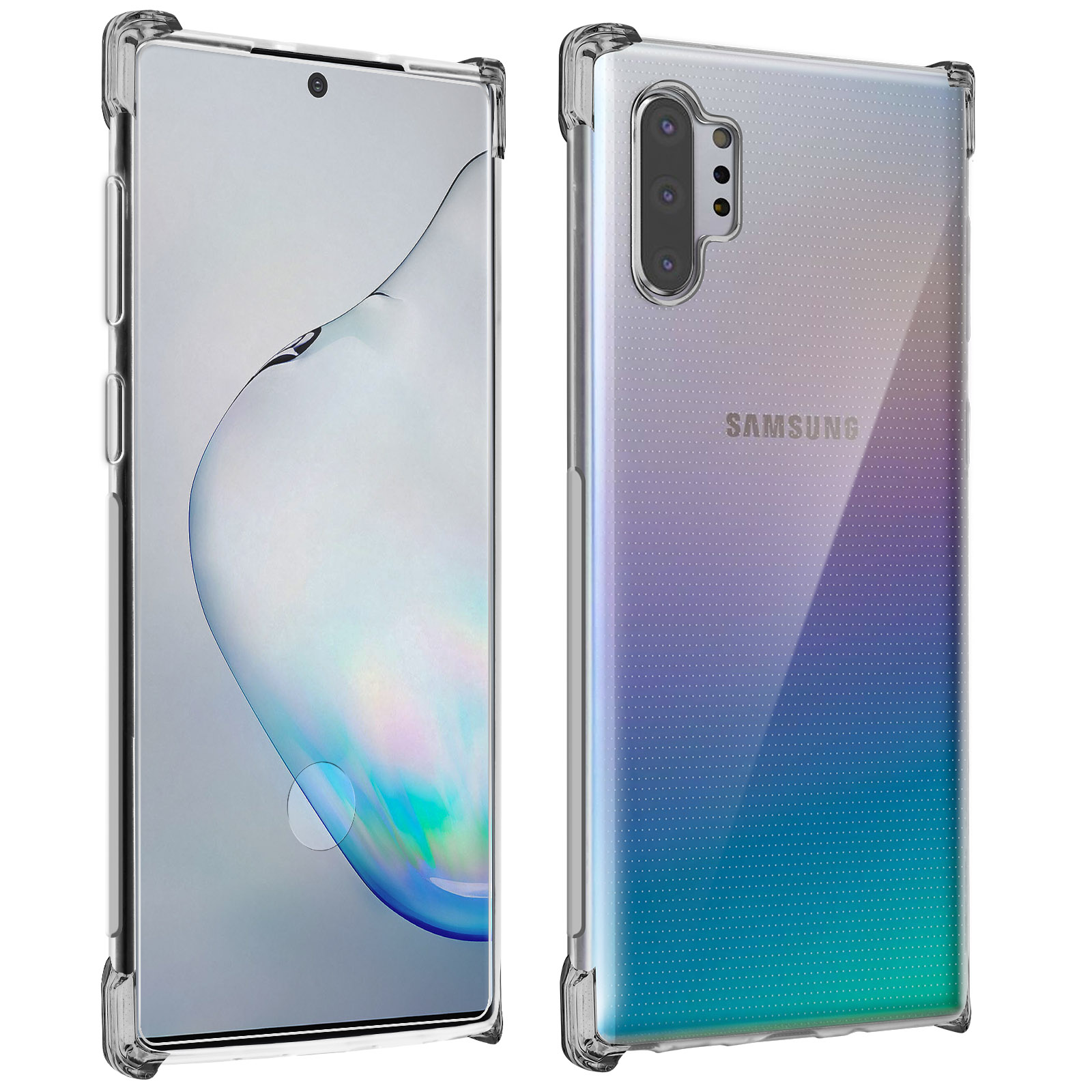 AVIZAR Prems Series, Backcover, Plus, Transparent Galaxy 10 Note Samsung