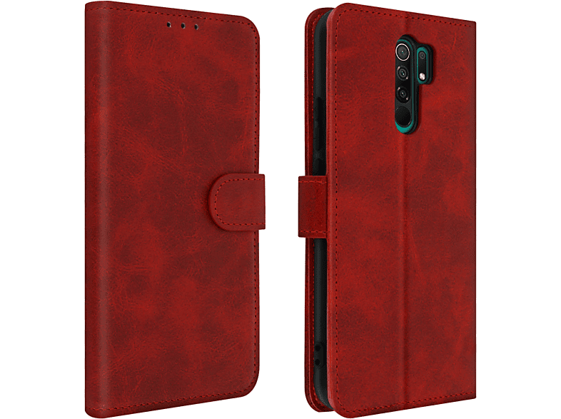 AVIZAR Book Series, Bookcover, Xiaomi, Redmi 9, Rot