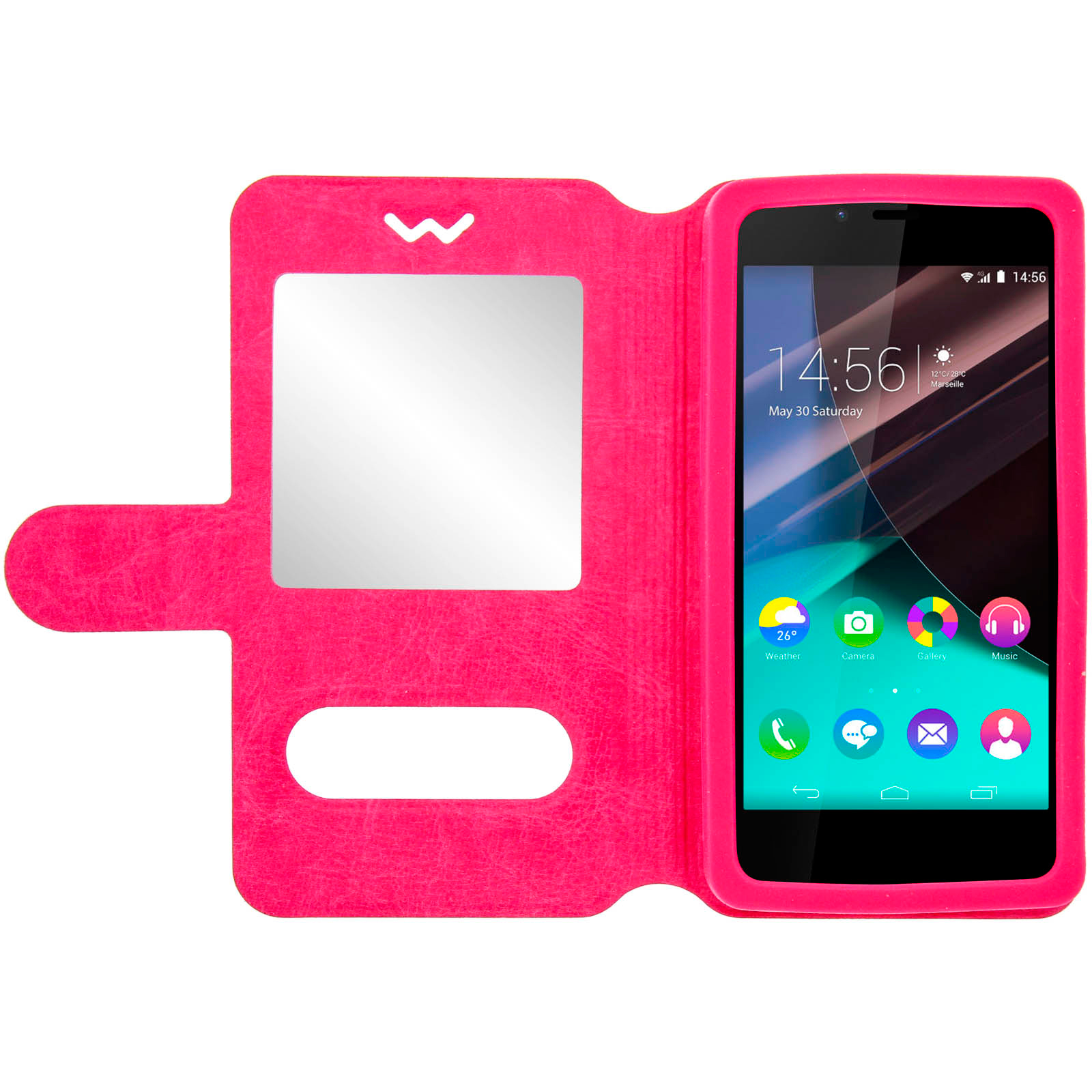AVIZAR TOWIND COLLECTION CUSTODIA per universale, Rosa