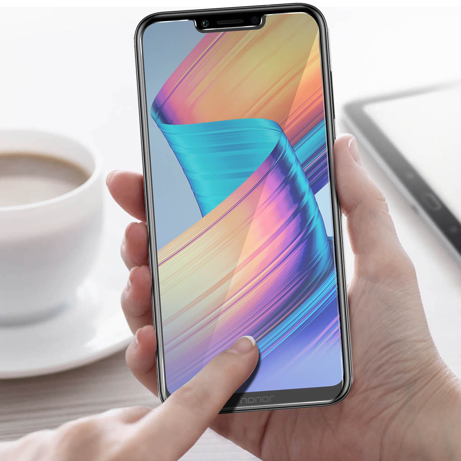 Härtegrad Honor 9H Glas-Folien(für Gehärtetes Play) mit Glas Honor Schutzfolie AVIZAR