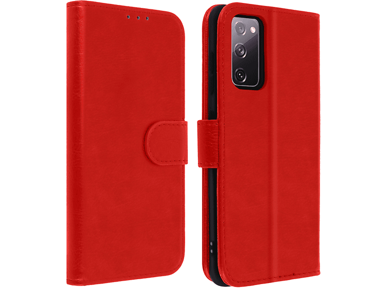 AVIZAR Chester Samsung, Bookcover, Rot S20 Series, FE, Galaxy