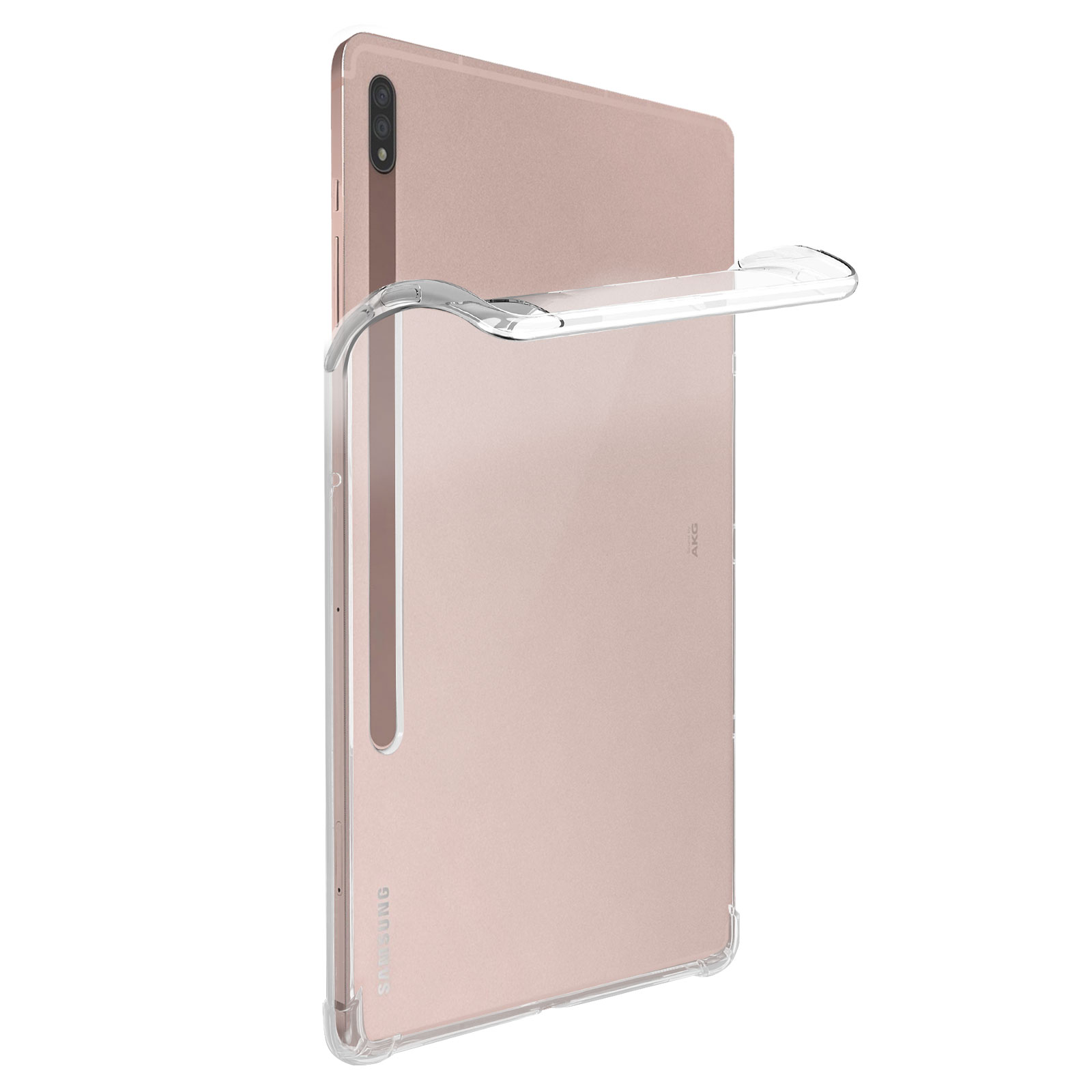 Schutzhüllen AVIZAR Backcover für Samsung Series Silikongel, Transparent Refined