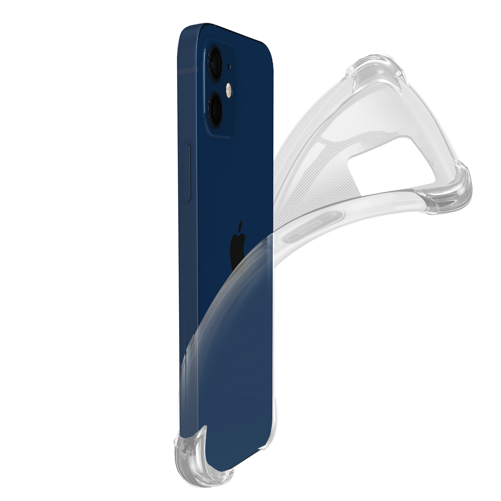 Bumper 12 iPhone Backcover, AKASHI Apple, Transparent Mini, Series,