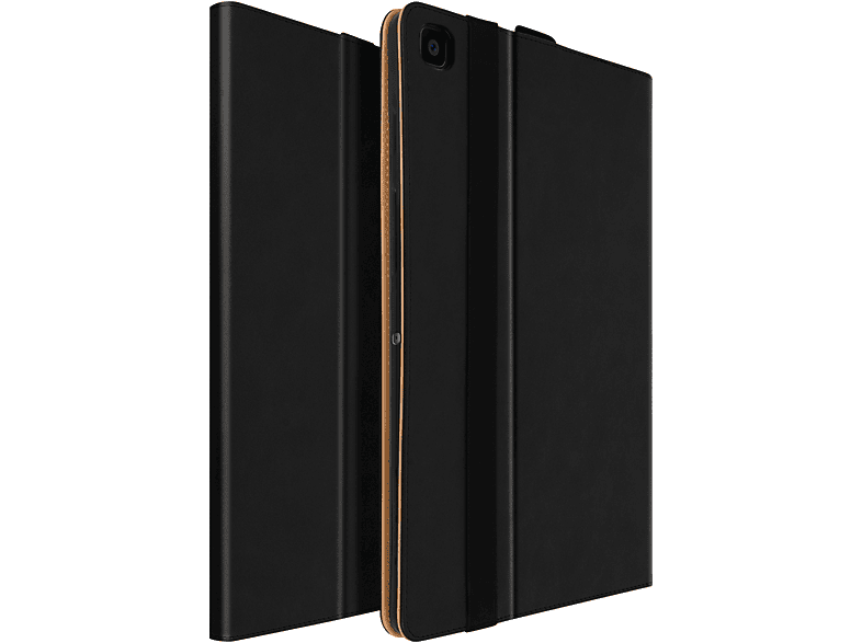 Schwarz Leder, für Pro AVIZAR Samsung Bookcover Series Etui