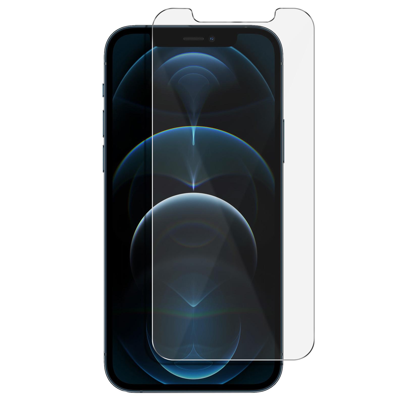 MUVIT Gehärtetes 9H iPhone 12 Pro) Displayschutz(für Härtegrad Schutzfolie Glas Apple mit