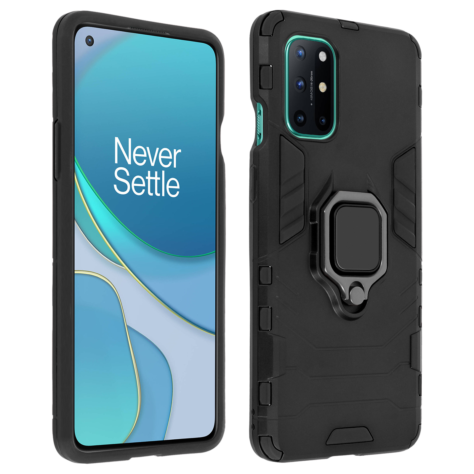 AVIZAR Kibox OnePlus OnePlus, Series, 8T, Schwarz Backcover