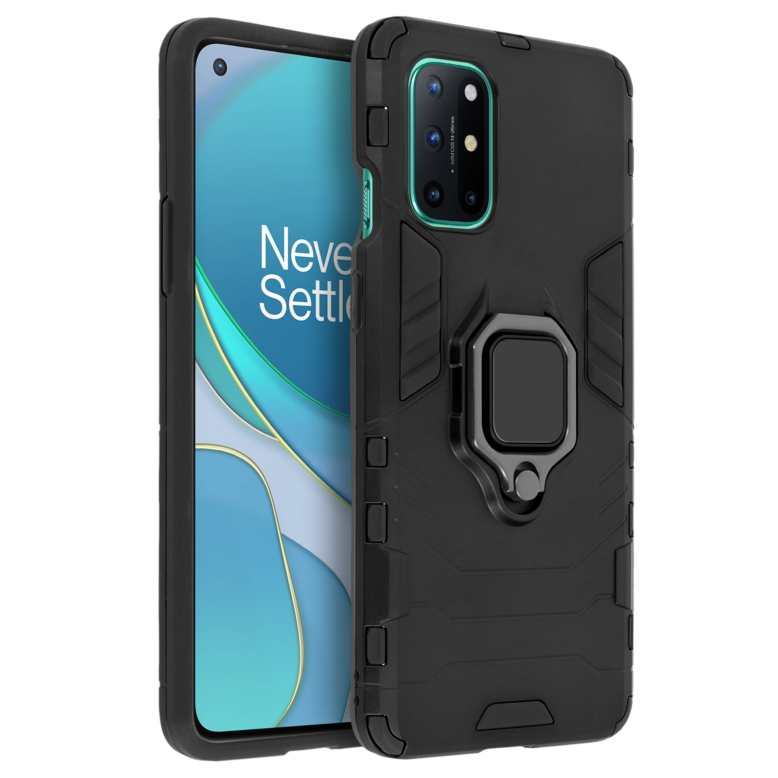 AVIZAR Kibox OnePlus OnePlus, Series, 8T, Schwarz Backcover