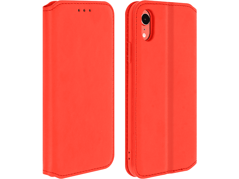 AVIZAR Elec Series, Bookcover, iPhone XR, Rot Apple