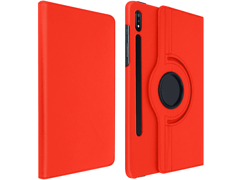 AVIZAR 360 Series Etui Rot für Bookcover Kunstleder, Samsung