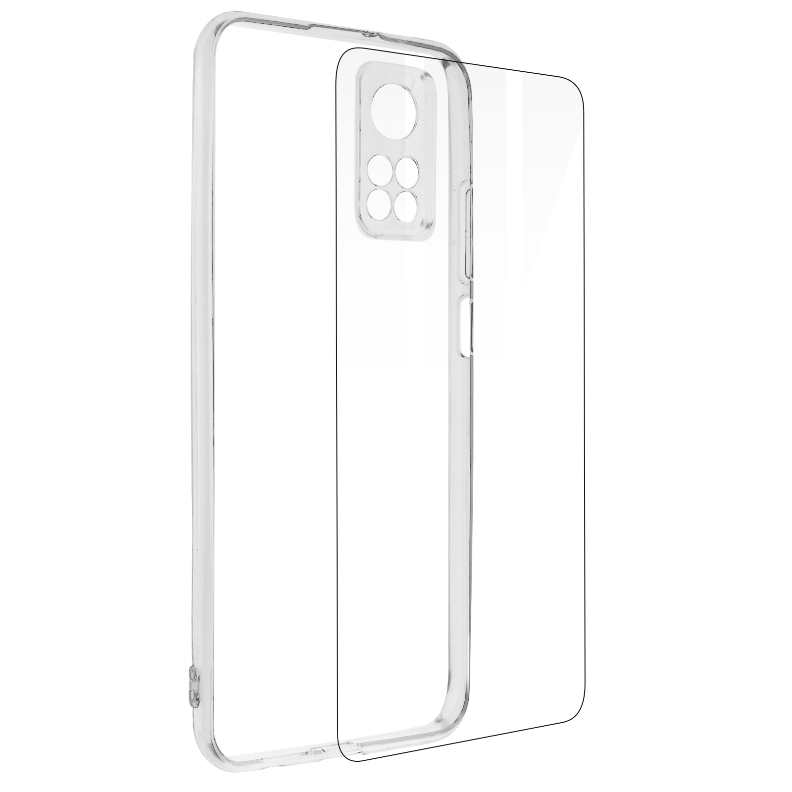 AVIZAR Set Series, Backcover, Transparent Mi Xiaomi, 10T Pro