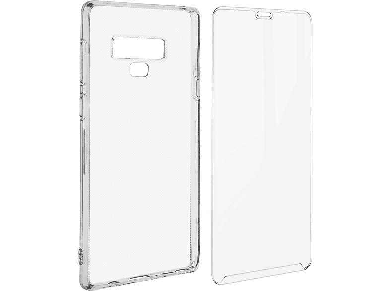 9, Samsung, Note Galaxy AVIZAR Transparent Series, Set Backcover,