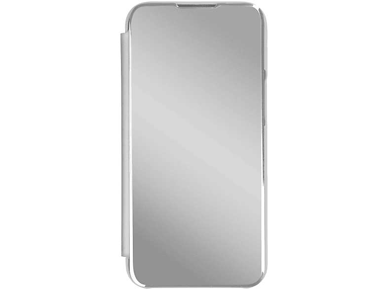 Silber AVIZAR 13 Mini, Apple, Bookcover, iPhone Spiegeleffekt Series,