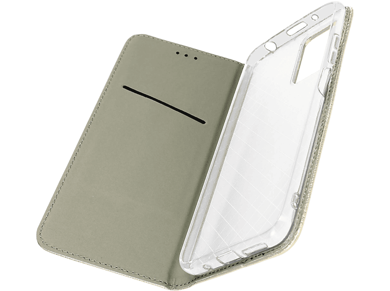 AVIZAR Smart Series, Bookcover, Gold Xiaomi, 2022, 10 Redmi
