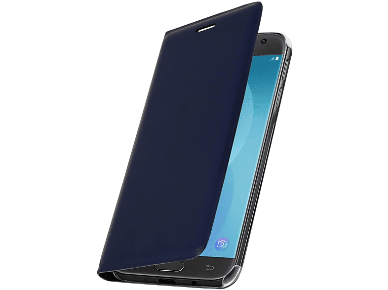 AVIZAR Flico Series, Bookcover, J3 Galaxy Dunkelblau 2017, Samsung