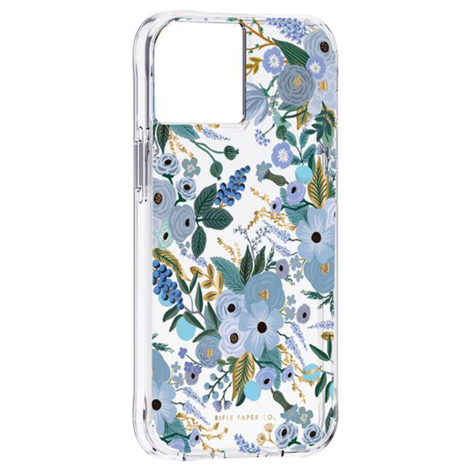 Apple, Blau Flower Backcover, iPhone CASE-MATE Series, 13,