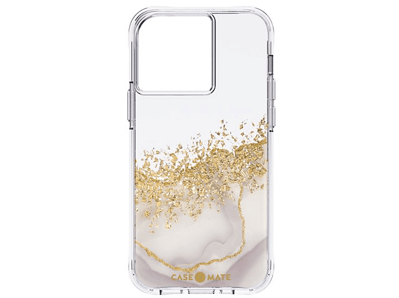 CASE-MATE Marble Series, Backcover, Apple, iPhone 13 Pro, Transparent