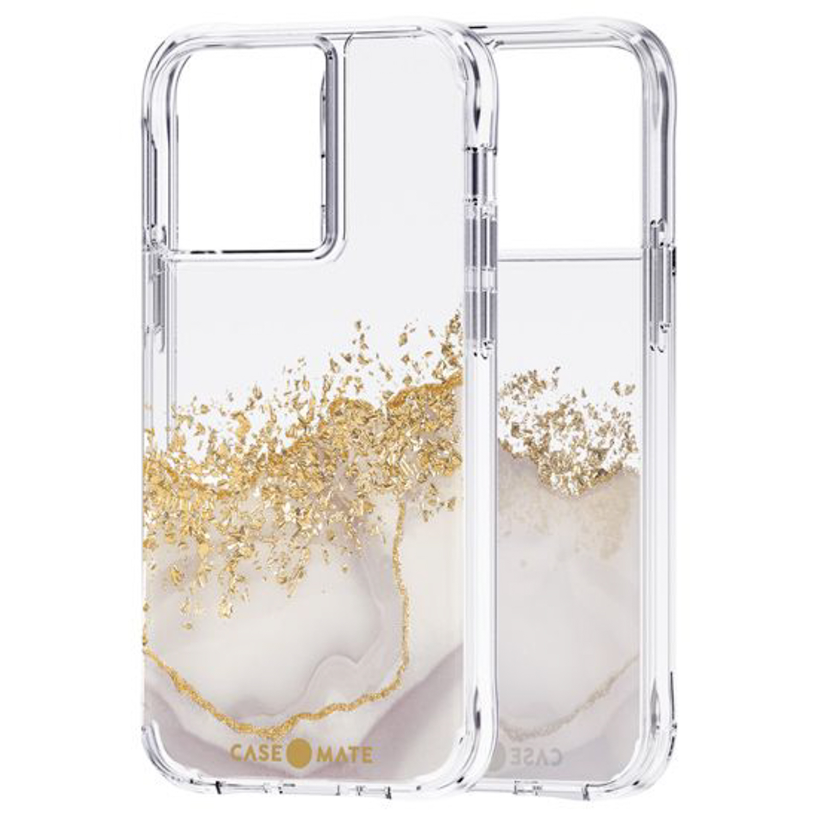 CASE-MATE Marble Transparent Pro, Series, iPhone Apple, 13 Backcover