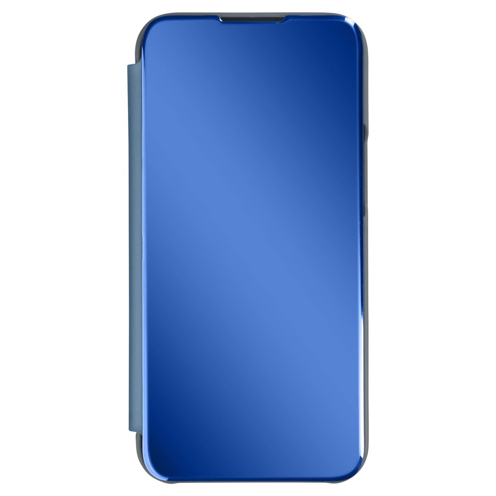 iPhone AVIZAR Series, Bookcover, Pro, 13 Blau Spiegeleffekt Apple,
