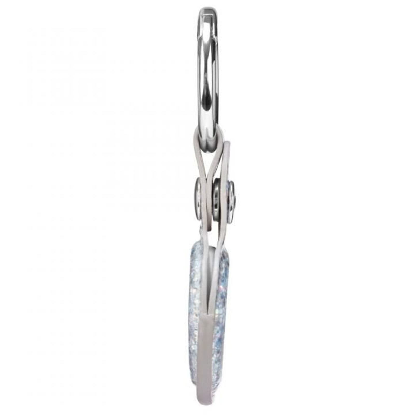 CASE-MATE mit Schlüsselanhänger Silber Karabinerring Schlüsselanhänger