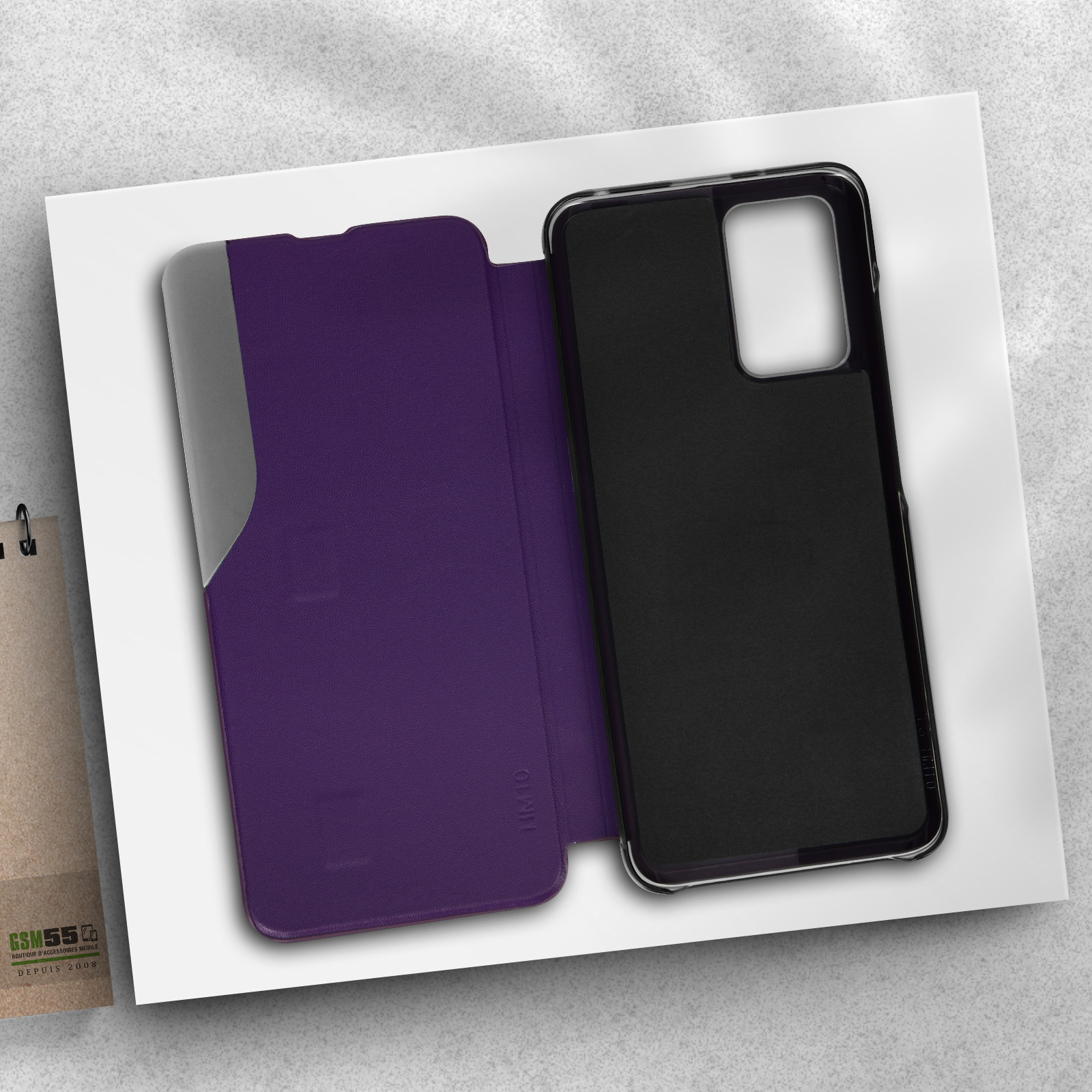 Window Redmi View Bookcover, Xiaomi, 2022, AVIZAR Series, 10 Violett