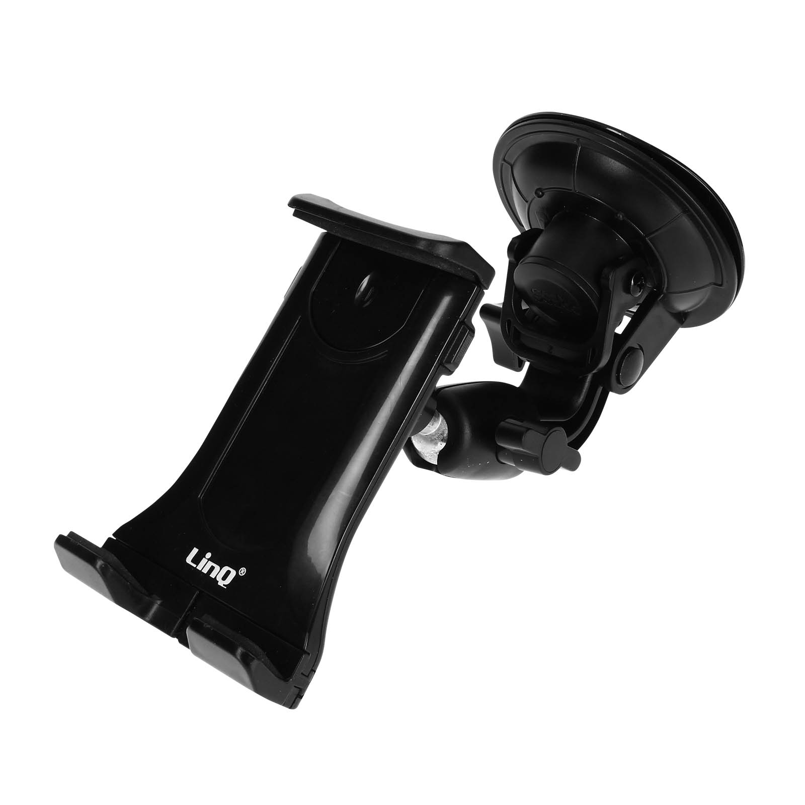 LINQ Ausziehbare Autohalterung mit Saugnapf und Schwarz Arm verstellbarem KFZ-Halterungen