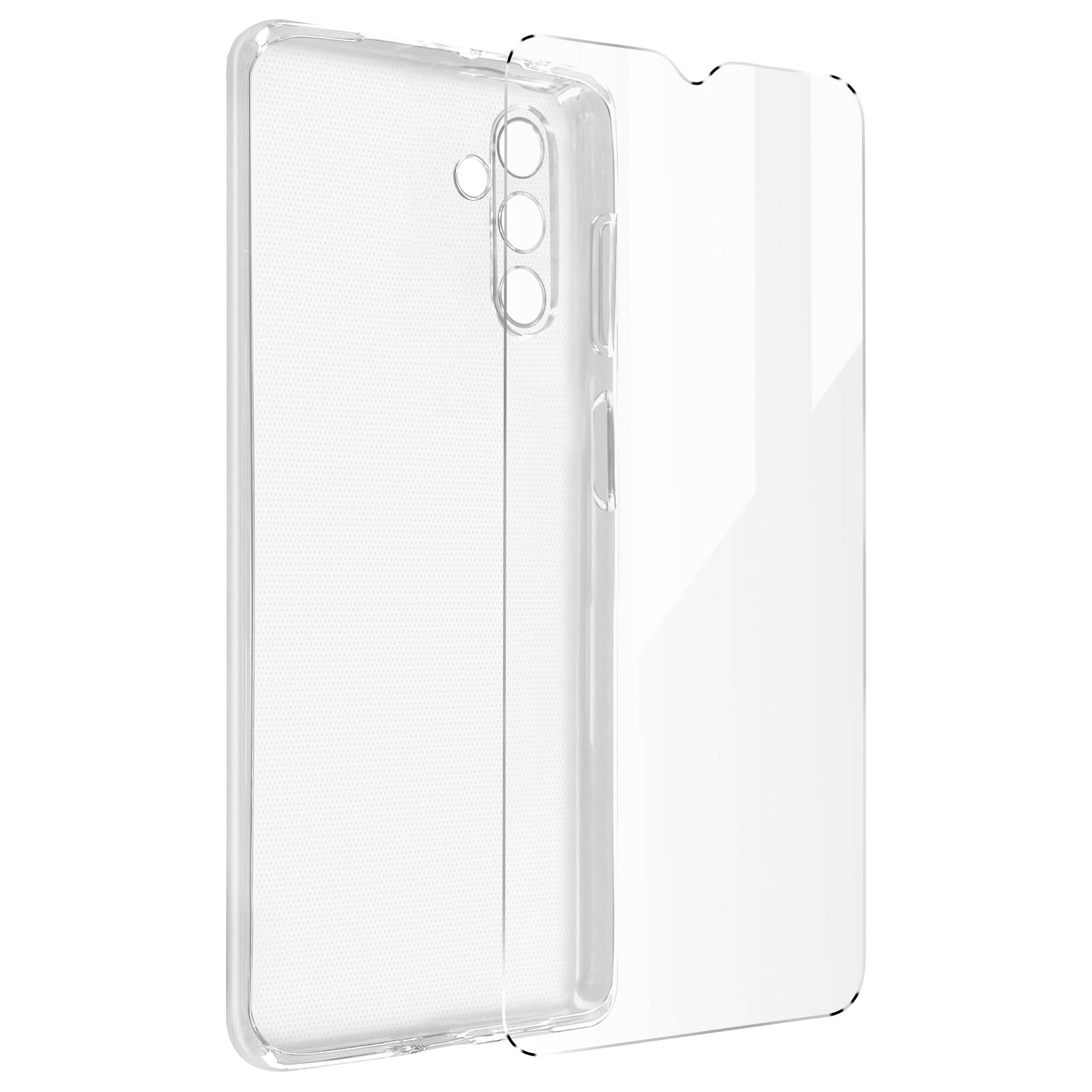 A04s, Galaxy Samsung, AVIZAR Transparent Set Backcover, Series,