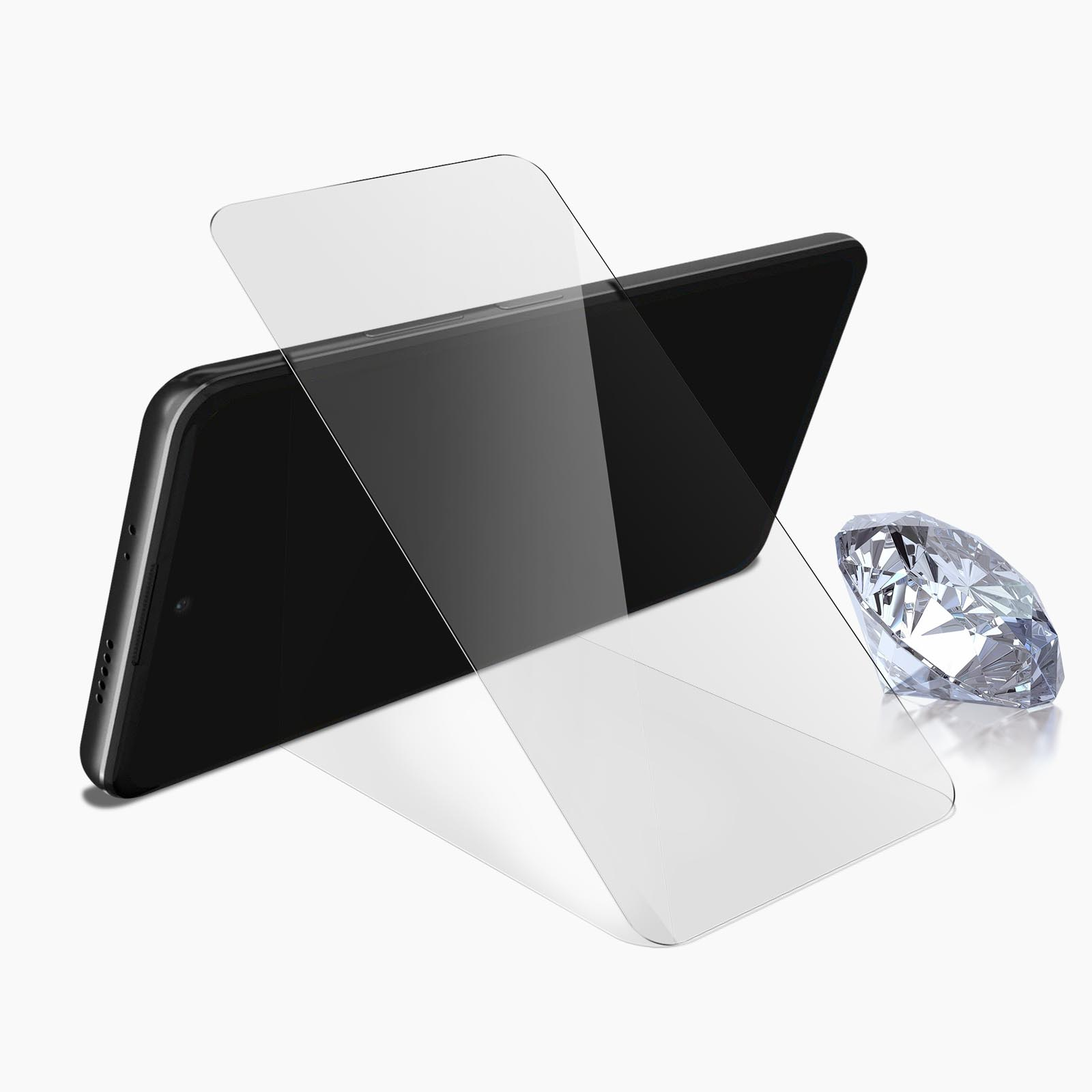 AVIZAR Gehärtetes Glas Schutzfolie Note 5G) mit 9H Redmi Härtegrad Glas-Folien(für 11S Xiaomi